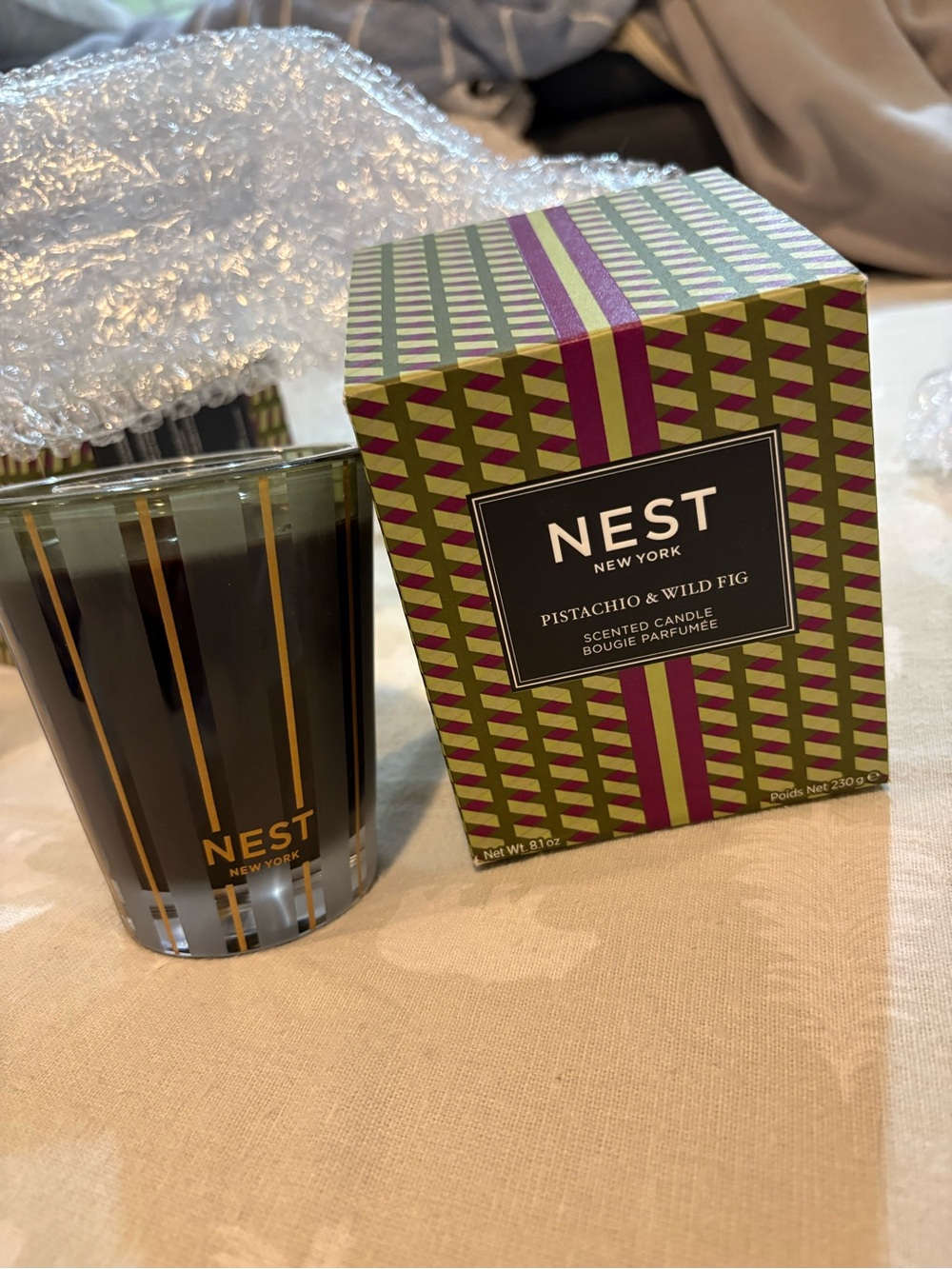 NEST Pistachio & Wild Fig Scented Candle
